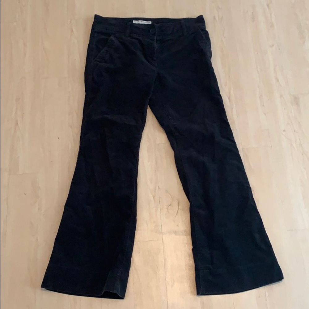 Tommy Hilfiger Black Corduroy Flares
